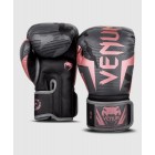 Боксови ръкавици - Venum Elite Boxing Gloves - Black/Pink Gold​
